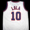 Lola Bunny #10 Tune Squad Space Jam Basketball Jersey White