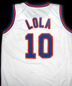 Lola Bunny #10 Tune Squad Space Jam Basketball Jersey White
