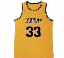 Alternative view of Jason Williams #33 Dupont High School Basketball Jersey