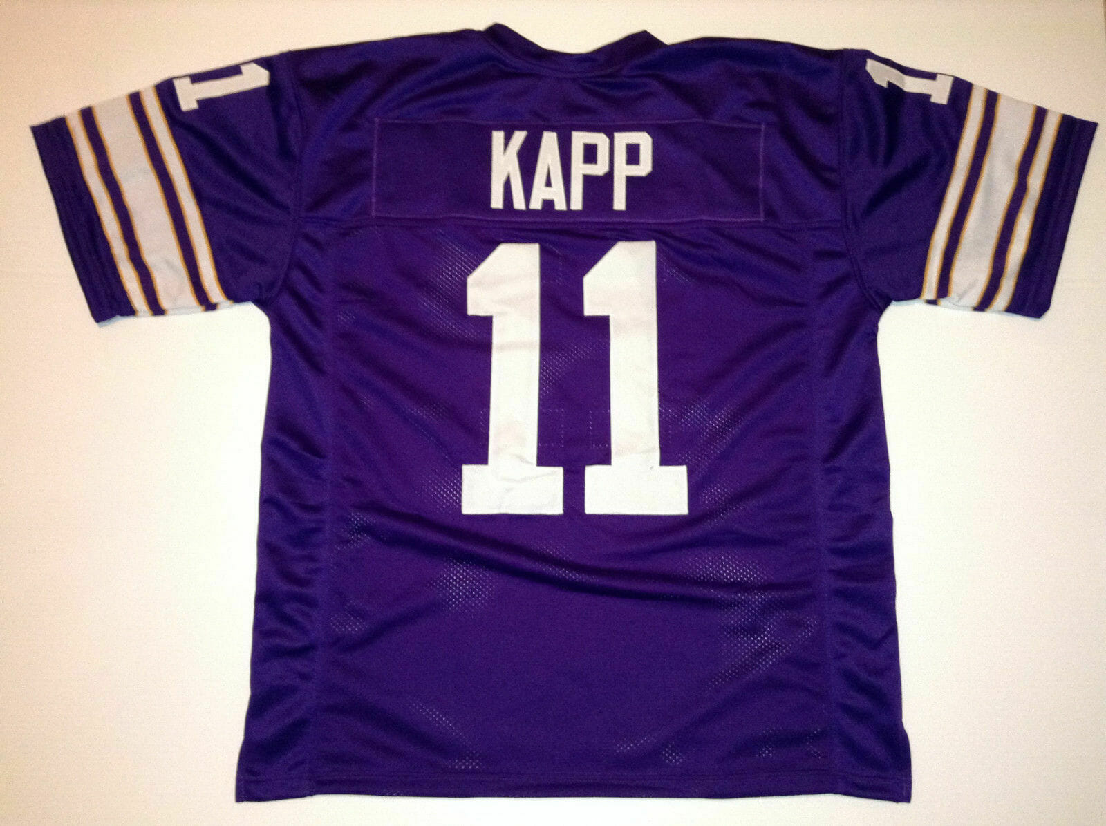 UNSIGNED CUSTOM Sewn Stitched Joe Kapp Purple Jersey 1 UNSIGNED CUSTOM Sewn Stitched Joe Kapp Purple Jersey