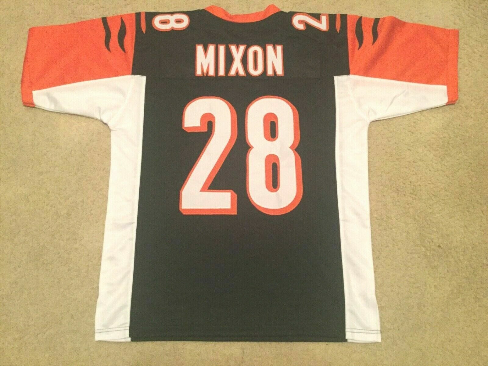 UNSIGNED CUSTOM Sewn Stitched Joe Mixon Black Jersey 1 UNSIGNED CUSTOM Sewn Stitched Joe Mixon Black Jersey