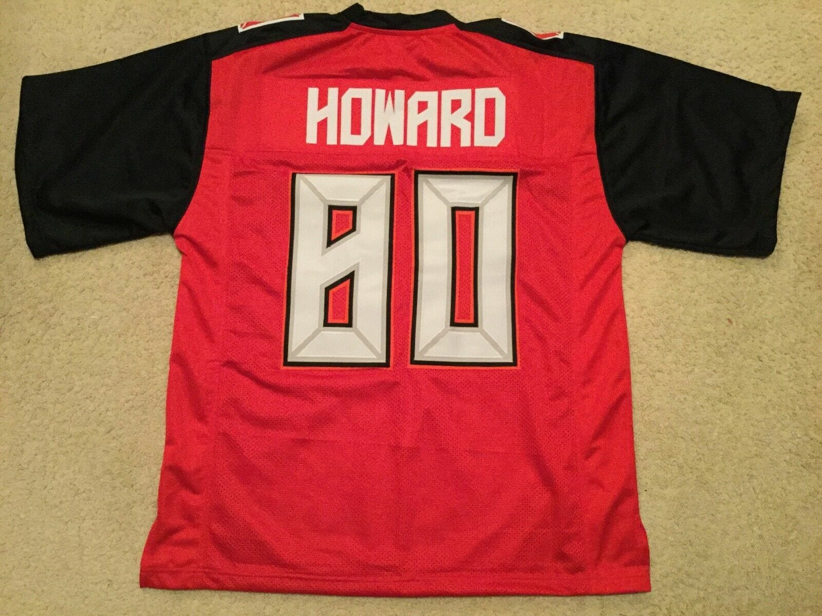 UNSIGNED CUSTOM Sewn Stitched O.J. Howard Red Jersey 1 UNSIGNED CUSTOM Sewn Stitched O.J. Howard Red Jersey
