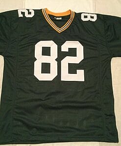 Alternative view of UNSIGNED CUSTOM Sewn Stitched Paul Coffman Green Jersey