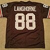 UNSIGNED CUSTOM Sewn Stitched Reggie Langhorne Brown Jersey 7 s l1600 1 274