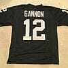 UNSIGNED CUSTOM Sewn Stitched Rich Gannon Black Jersey 6 s l1600 1 275