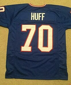 UNSIGNED CUSTOM Sewn Stitched Sam Huff ERROR Jersey