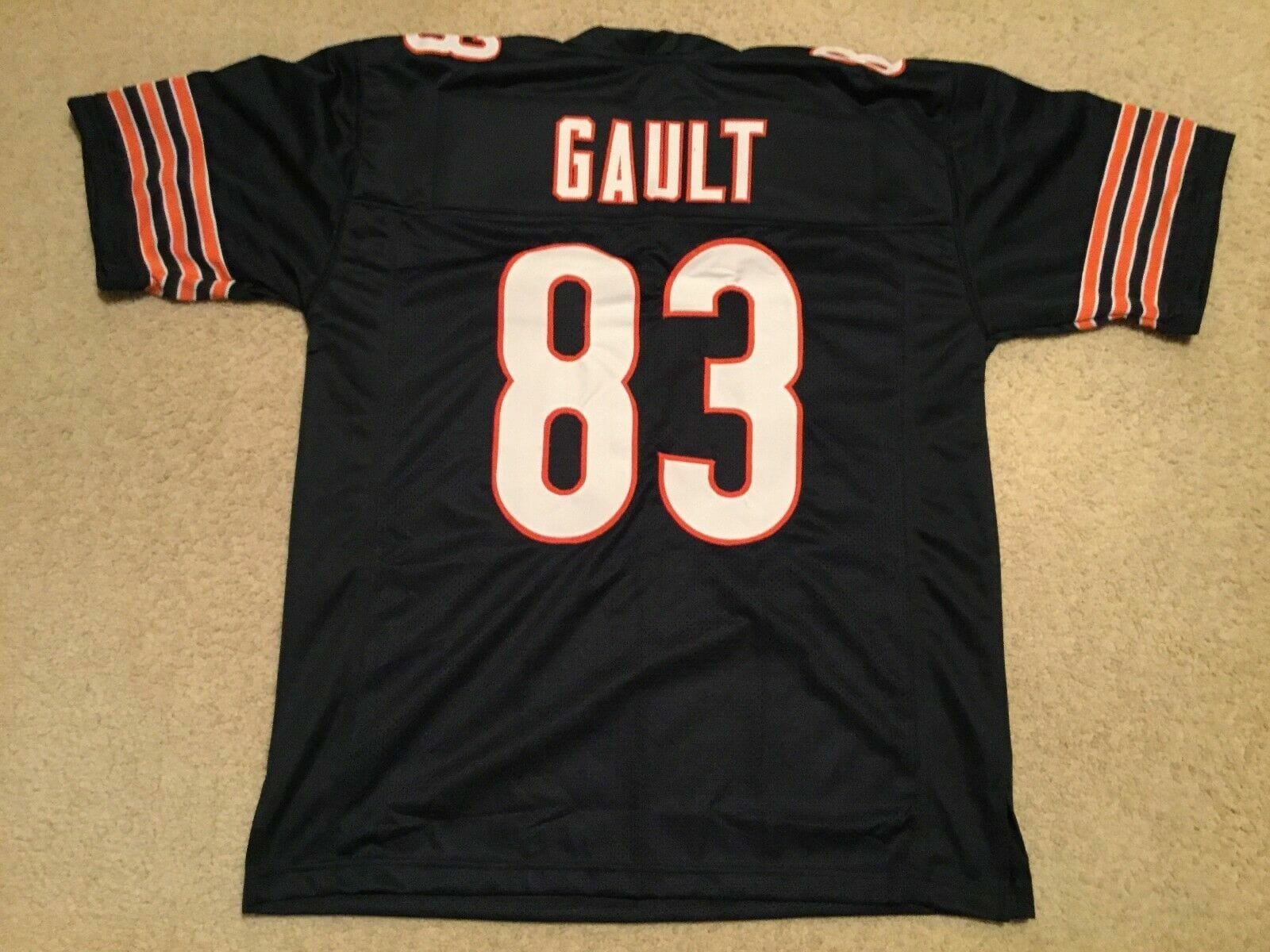 UNSIGNED CUSTOM Sewn Stitched Willie Gault Blue Jersey 1 UNSIGNED CUSTOM Sewn Stitched Willie Gault Blue Jersey