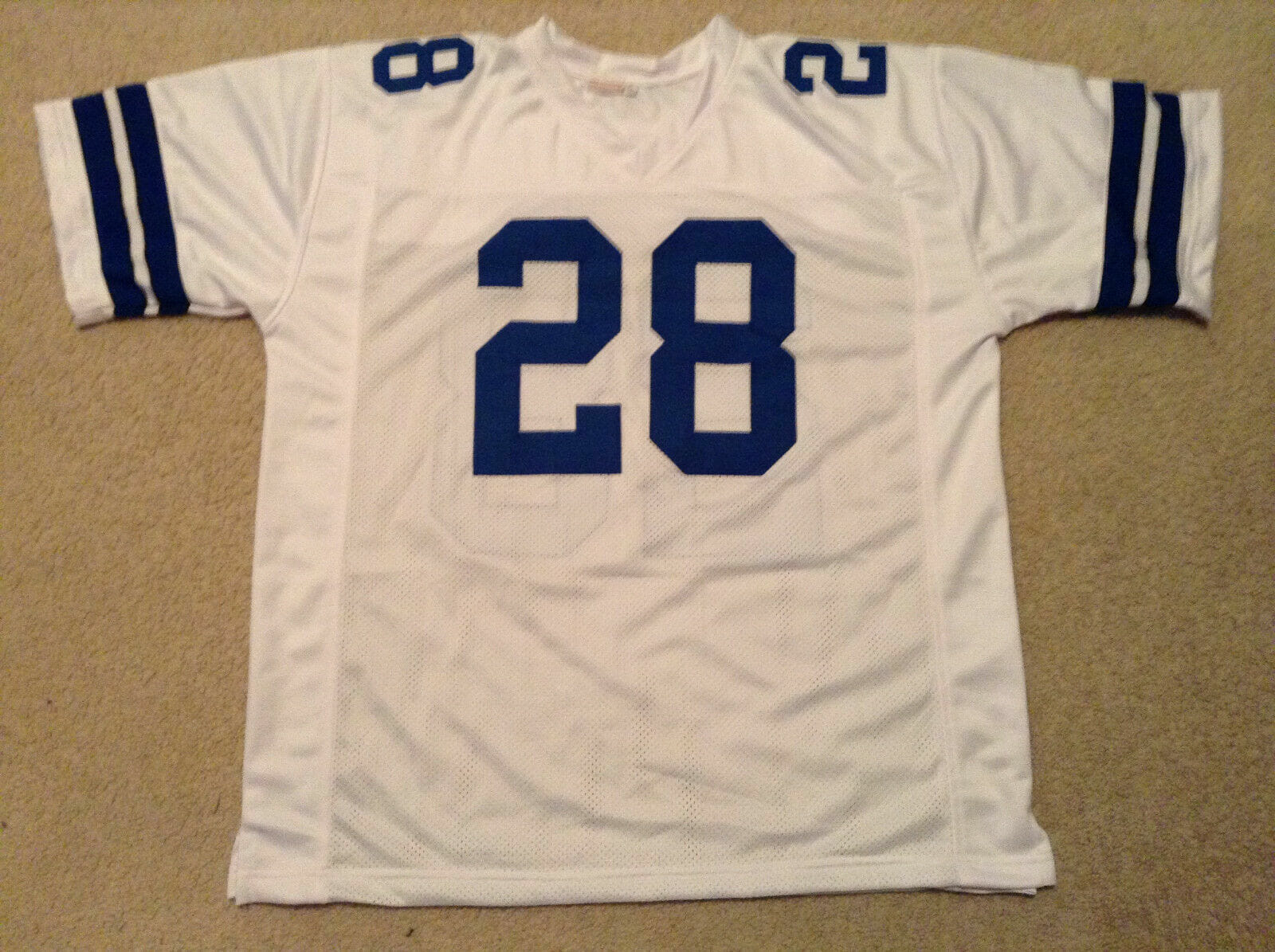 UNSIGNED CUSTOM Sewn Stitched Darren Woodson White Jersey 2 UNSIGNED CUSTOM Sewn Stitched Darren Woodson White Jersey - Image 2