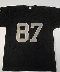Alternative view of UNSIGNED CUSTOM Sewn Stitched Dave Casper Black Jersey