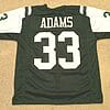 UNSIGNED CUSTOM Sewn Stitched Jamal Adams Old Style Green Jersey 7 s l1600 2 140
