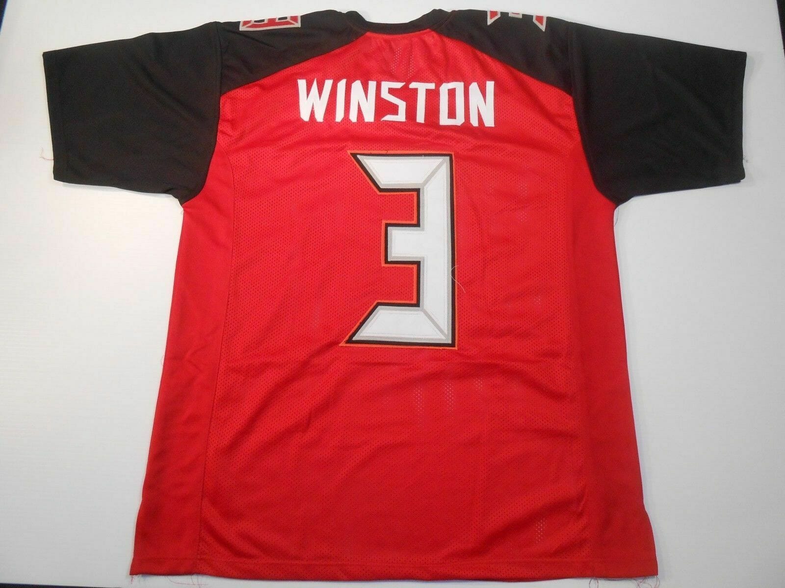 UNSIGNED CUSTOM Sewn Stitched Jameis Winston Red Jersey 1 UNSIGNED CUSTOM Sewn Stitched Jameis Winston Red Jersey