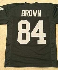 UNSIGNED CUSTOM Sewn Stitched Antonio Brown Black Jersey
