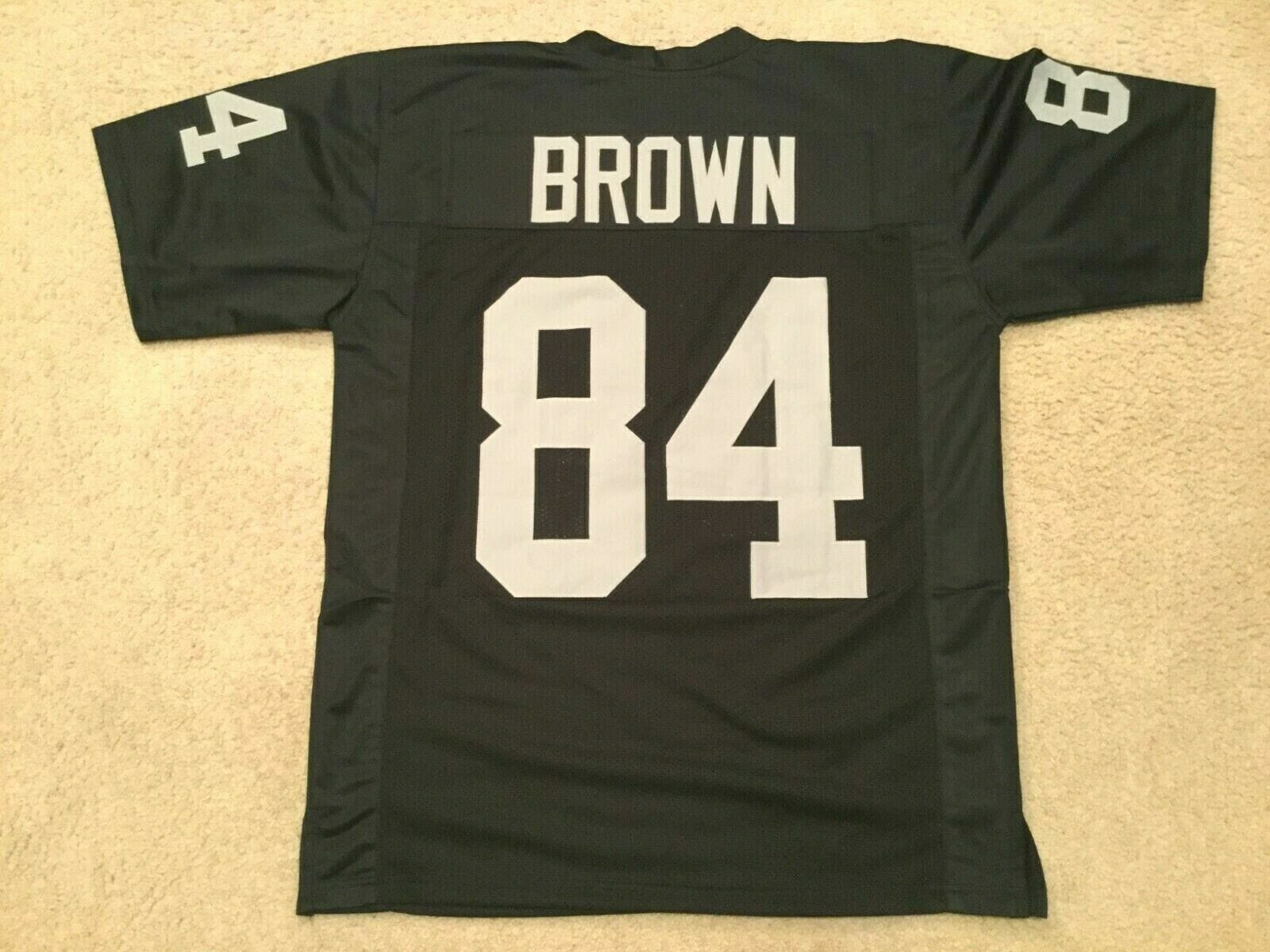 UNSIGNED CUSTOM Sewn Stitched Antonio Brown Black Jersey 1 UNSIGNED CUSTOM Sewn Stitched Antonio Brown Black Jersey