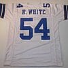 UNSIGNED CUSTOM Sewn Stitched Randy White White Jersey 6 s l1600 2 246