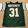 UNSIGNED CUSTOM Sewn Stitched Wilbert Montgomery Green Jersey 6 s l1600 2 304
