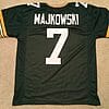 UNSIGNED CUSTOM Sewn Stitched Don Majkowski Green Jersey 7 s l1600 2 91