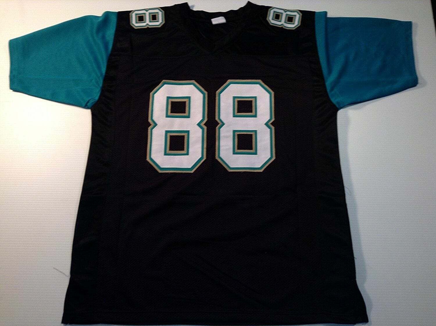 UNSIGNED CUSTOM Sewn Stitched Allen Hurns Black Jersey 2 UNSIGNED CUSTOM Sewn Stitched Allen Hurns Black Jersey - Image 2