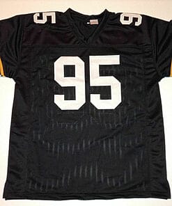 Alternative view of UNSIGNED CUSTOM Sewn Stitched Greg Lloyd Black Jersey