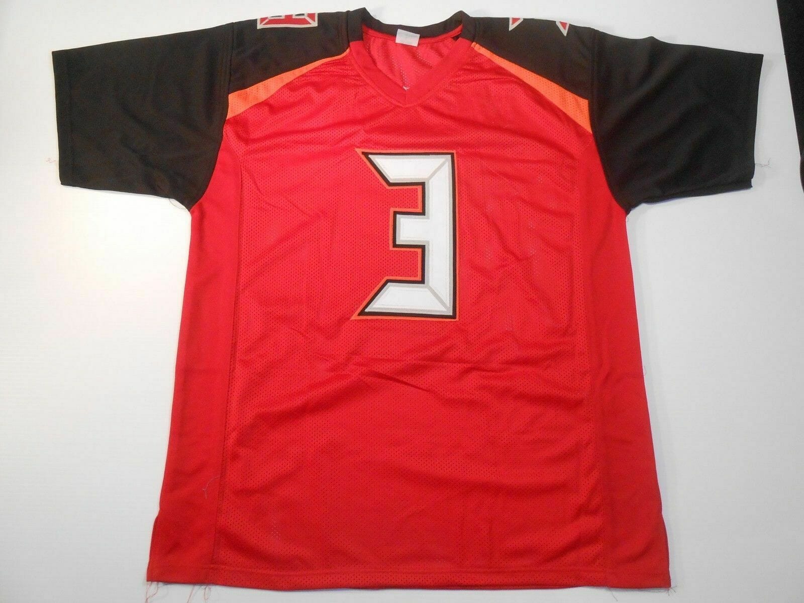 UNSIGNED CUSTOM Sewn Stitched Jameis Winston Red Jersey 2 UNSIGNED CUSTOM Sewn Stitched Jameis Winston Red Jersey - Image 2