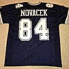 UNSIGNED CUSTOM Sewn Stitched Jay Novacek Blue Jersey 7 s l1600 284