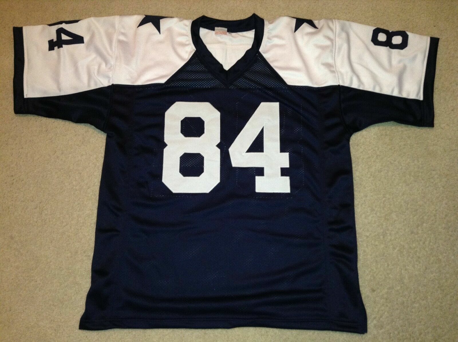 UNSIGNED CUSTOM Sewn Stitched Jay Novacek Thanksgiving Jersey 2 UNSIGNED CUSTOM Sewn Stitched Jay Novacek Thanksgiving Jersey - Image 2