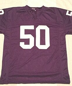 Alternative view of UNSIGNED CUSTOM Sewn Stitched Jeff Siemon Purple Jersey