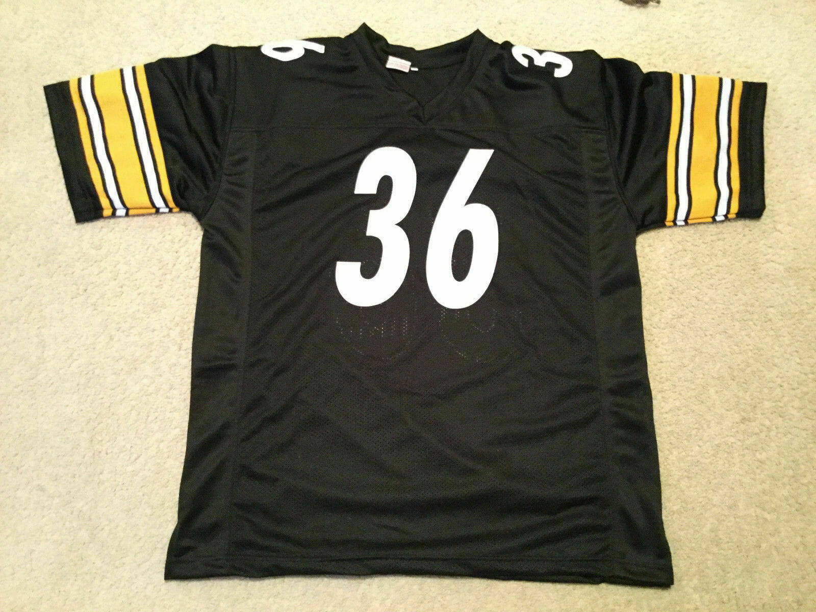 UNSIGNED CUSTOM Sewn Stitched Jerome Bettis Black Jersey 2 UNSIGNED CUSTOM Sewn Stitched Jerome Bettis Black Jersey - Image 2