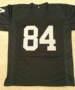Alternative view of UNSIGNED CUSTOM Sewn Stitched Antonio Brown Black Jersey