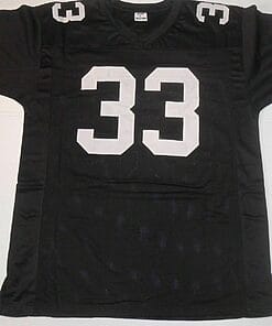 Alternative view of UNSIGNED CUSTOM Sewn Stitched John Fuqua Black Jersey