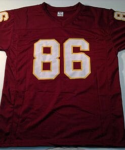 Alternative view of UNSIGNED CUSTOM Sewn Stitched Jordan Reed Burgundy Jersey