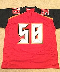 Alternative view of UNSIGNED CUSTOM Sewn Stitched Kwon Alexander Red Jersey