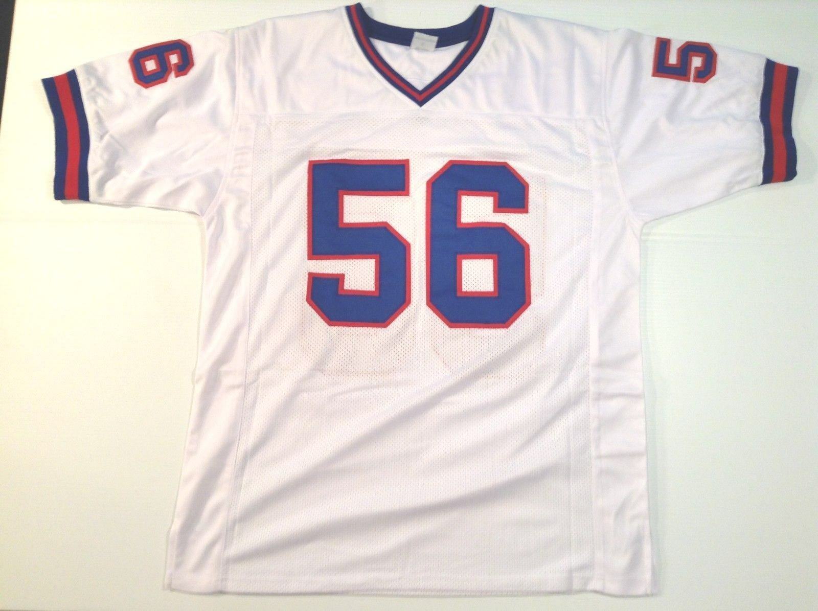 UNSIGNED CUSTOM Sewn Stitched Lawrence Taylor White Jersey 2 UNSIGNED CUSTOM Sewn Stitched Lawrence Taylor White Jersey - Image 2