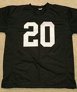 Alternative view of UNSIGNED CUSTOM Sewn Stitched Lemar Parrish Black Jersey