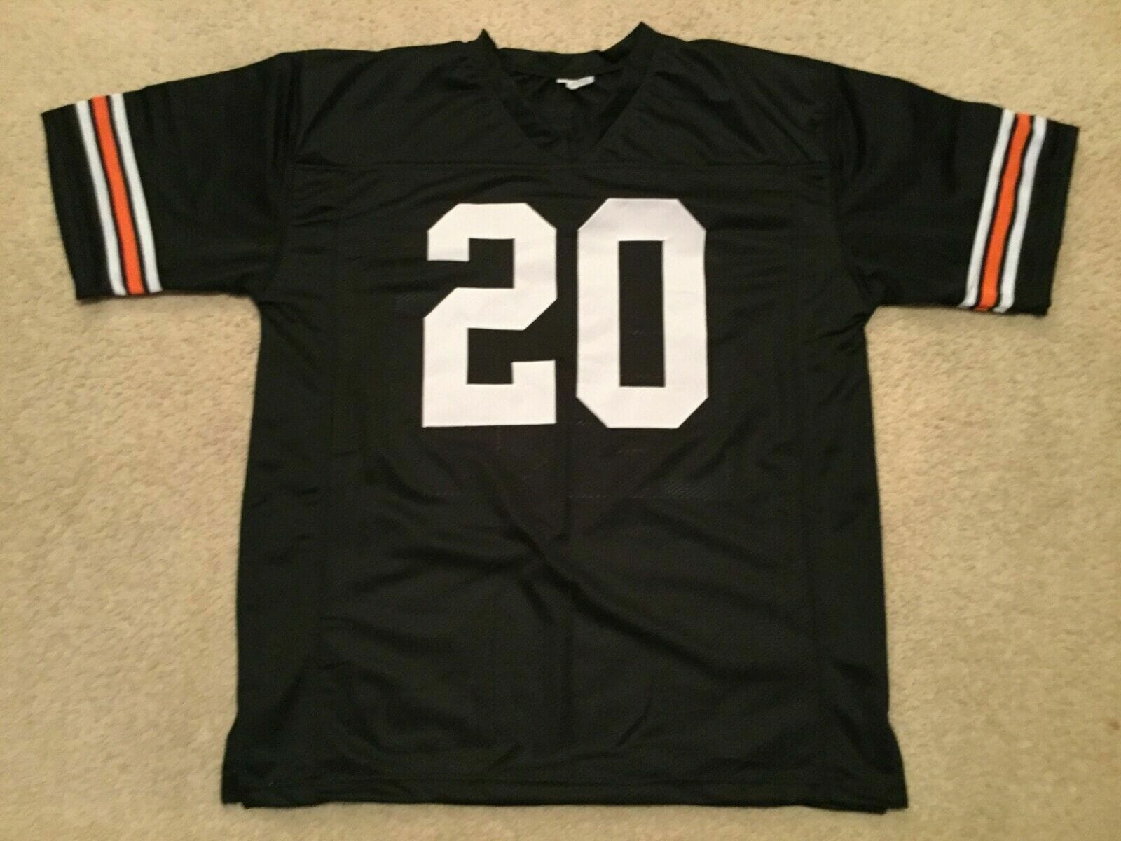 UNSIGNED CUSTOM Sewn Stitched Lemar Parrish Black Jersey 2 UNSIGNED CUSTOM Sewn Stitched Lemar Parrish Black Jersey - Image 2