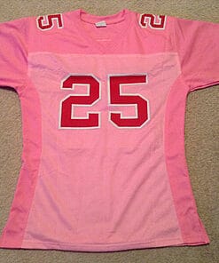 Alternative view of UNSIGNED CUSTOM Sewn Stitched LeSean McCoy Pink Jersey
