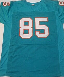 UNSIGNED CUSTOM Sewn Stitched Nick Buoniconti Teal Jersey 4 s l1600 472