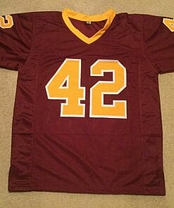 UNSIGNED CUSTOM Sewn Stitched Pat Tillman College Maroon Jersey 4 s l1600 483
