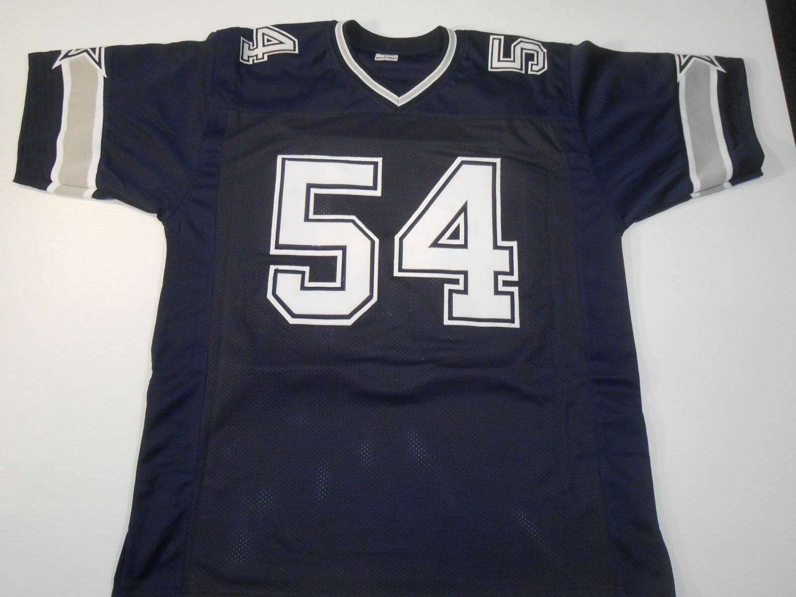 UNSIGNED CUSTOM Sewn Stitched Randy White Blue Jersey 2 UNSIGNED CUSTOM Sewn Stitched Randy White Blue Jersey - Image 2