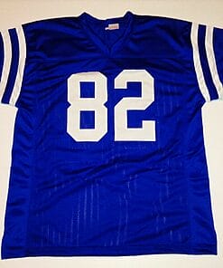 Alternative view of UNSIGNED CUSTOM Sewn Stitched Raymond Berry Blue Jersey