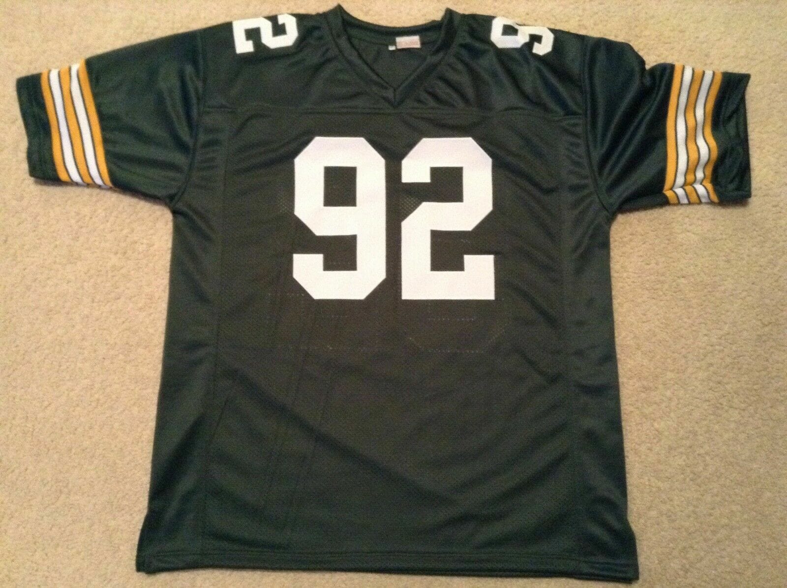 UNSIGNED CUSTOM Sewn Stitched Reggie White Green Jersey 2 UNSIGNED CUSTOM Sewn Stitched Reggie White Green Jersey - Image 2