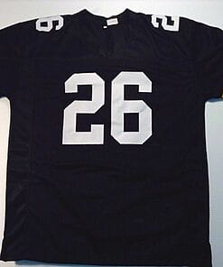 Alternative view of UNSIGNED CUSTOM Sewn Stitched Rod Woodson Black Jersey
