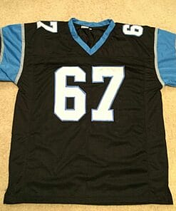 Alternative view of UNSIGNED CUSTOM Sewn Stitched Ryan Kalil Black Jersey