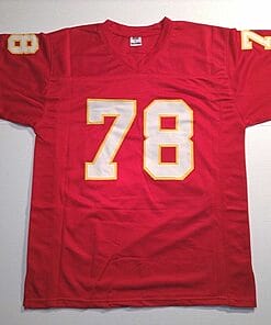 Alternative view of UNSIGNED CUSTOM Sewn Stitched Bobby Bell Red Jersey