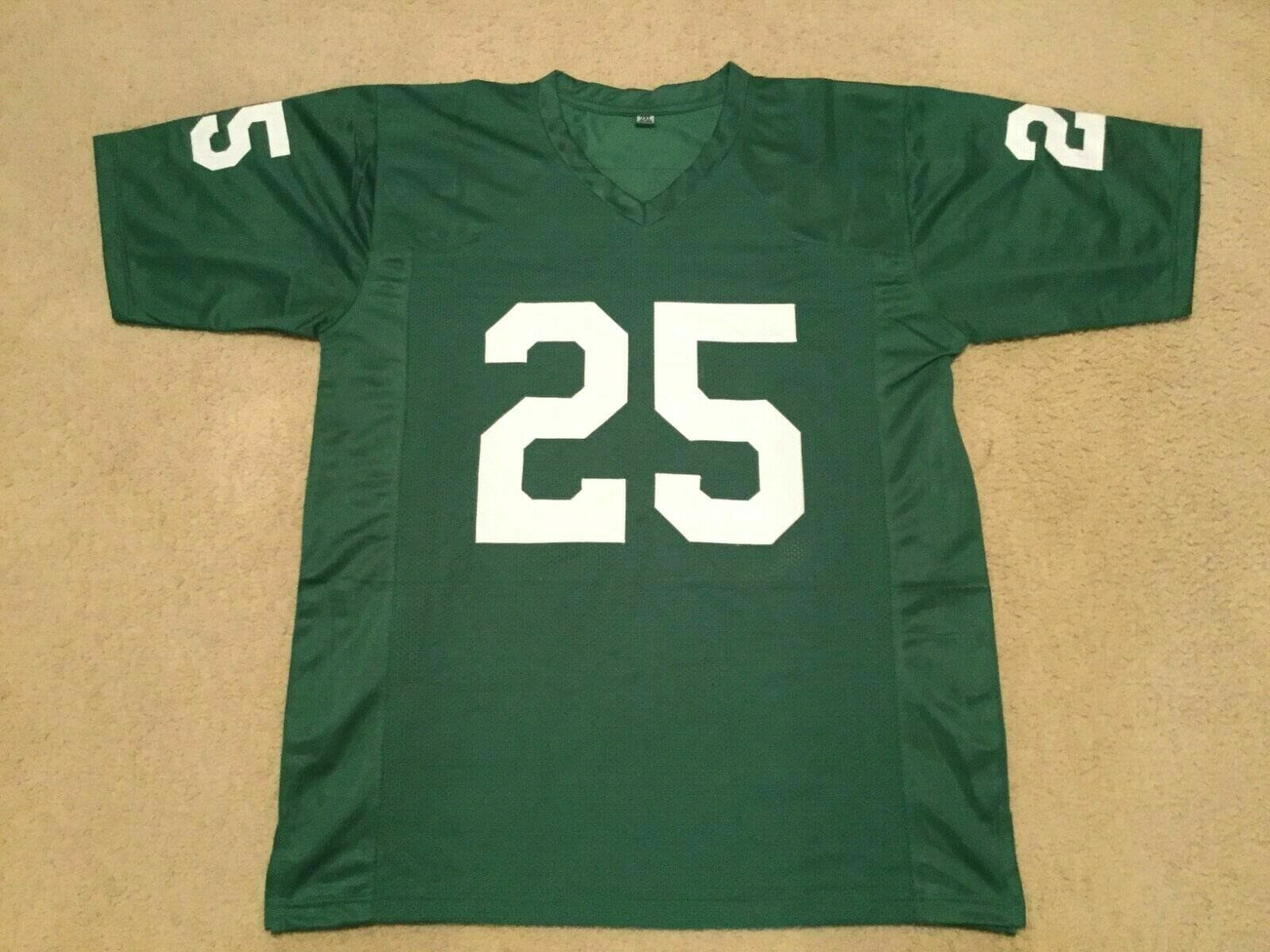 UNSIGNED CUSTOM Sewn Stitched Tommy McDonald Green Jersey 2 UNSIGNED CUSTOM Sewn Stitched Tommy McDonald Green Jersey - Image 2