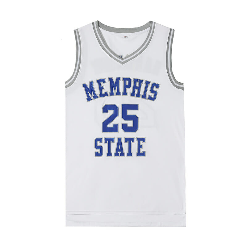 Memphis Grizzlies #25 Chandler Parsons Movie Basketball Jersey White 2 Memphis Grizzlies #25 Chandler Parsons Movie Basketball Jersey White - Image 2