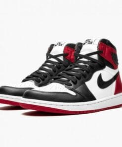 Alternative view of Air Jordan 1 High Og Satin Black Toe