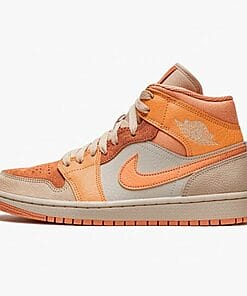 Air Jordan 1 Mid Apricot Orange