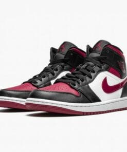 Alternative view of Air Jordan 1 Mid “Bred Toe”
