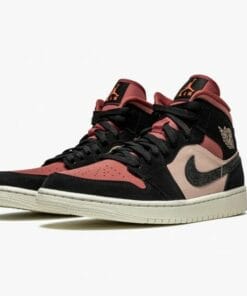 Alternative view of Air Jordan 1 Mid ‘Canyon Rust’