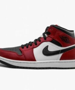 Air Jordan 1 Mid “Chicago Black Toe”